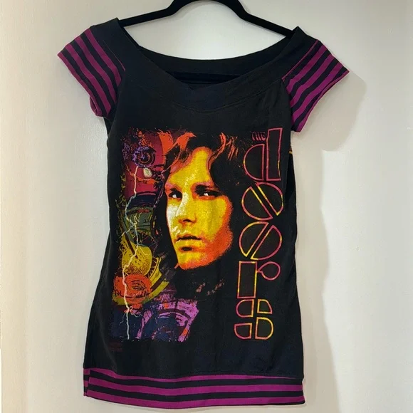 The Doors Jim Morrison Vintage Tee Handmade - Picture 1 of 2